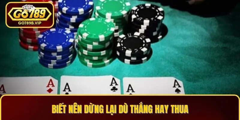Biết dừng lại khi cảm xúc bị chi phối Biết dừng lại khi cảm xúc bị chi phối