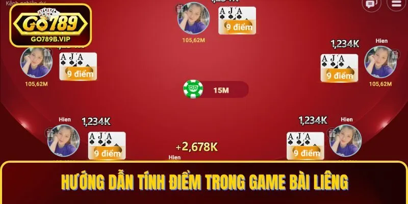 Hướng dẫn tính điểm trong game bài Liêng Hướng dẫn tính điểm trong game bài Liêng